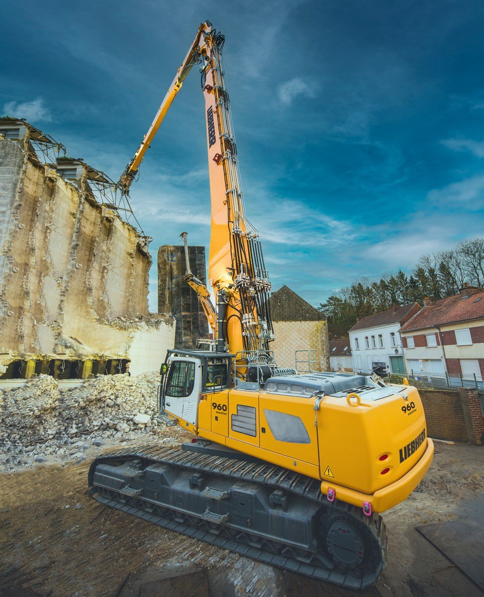 Liebherr R 960 Demolition Litronic Ficha Tecnica Especificaciones