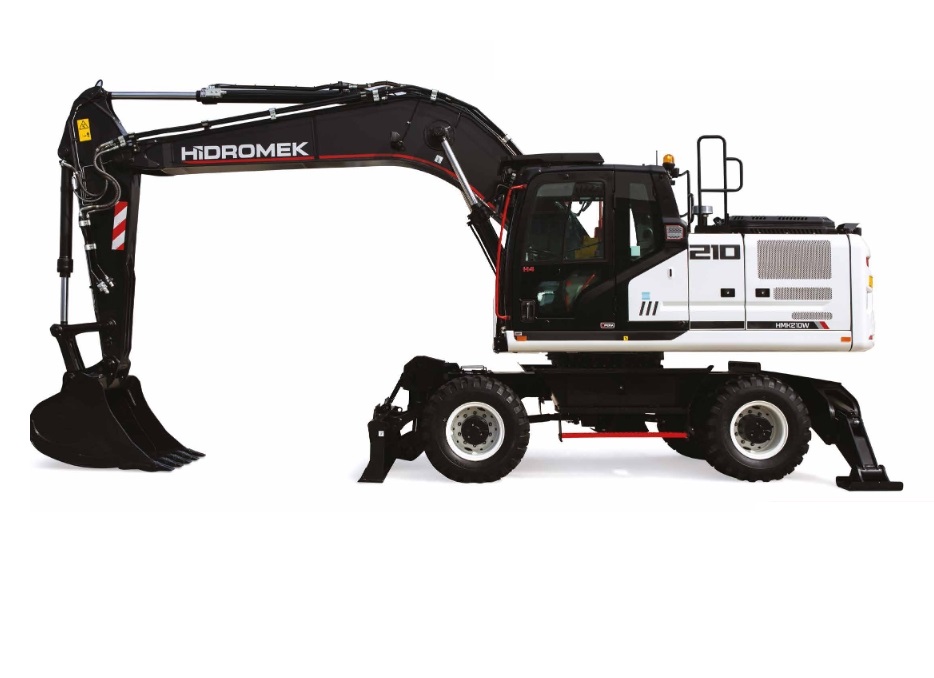 Hidromek HMK 210 W Ficha Tecnica Especificaciones 2020 2024