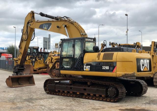 excavadora cat 329d