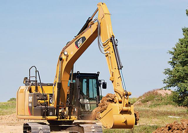 excavadora caterpillar 312 especificaciones