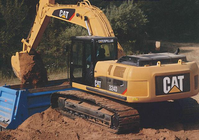 excavadora 324 caterpillar