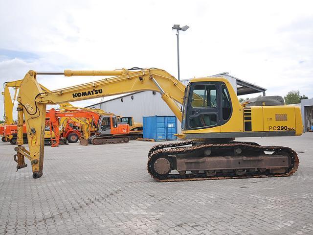 Komatsu Pc290nlc 6 Ficha Tecnica And Especificaciones 1998 2002 Lectura Specs 0312