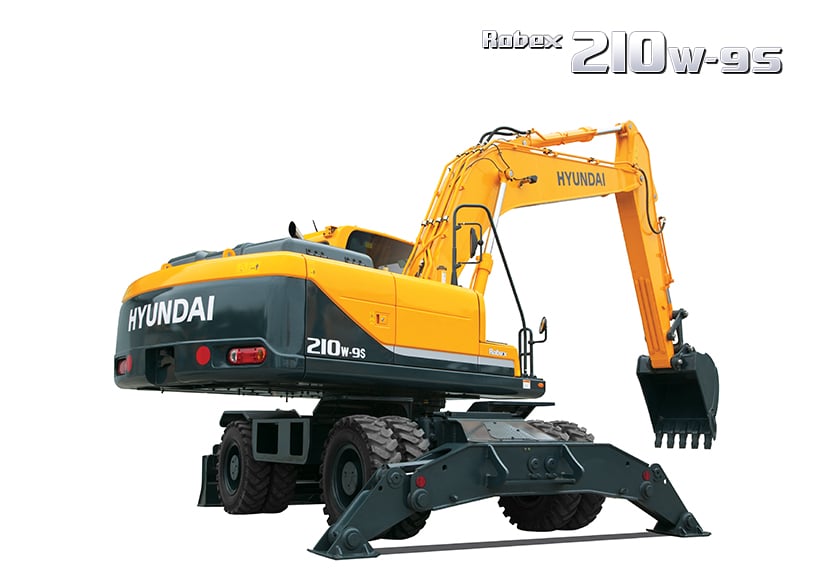 Hyundai r210w 9