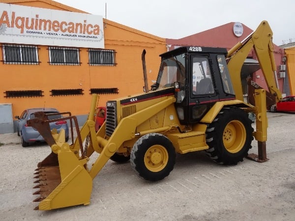 Caterpillar 428 B 4x4 Tele Ficha Tecnica & Especificaciones (1992-1996 ...